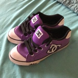 Purple DC shoes